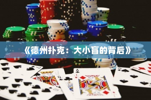 《德州撲克：大小盲的背后》