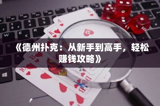 《德州撲克：從新手到高手，輕松賺錢攻略》